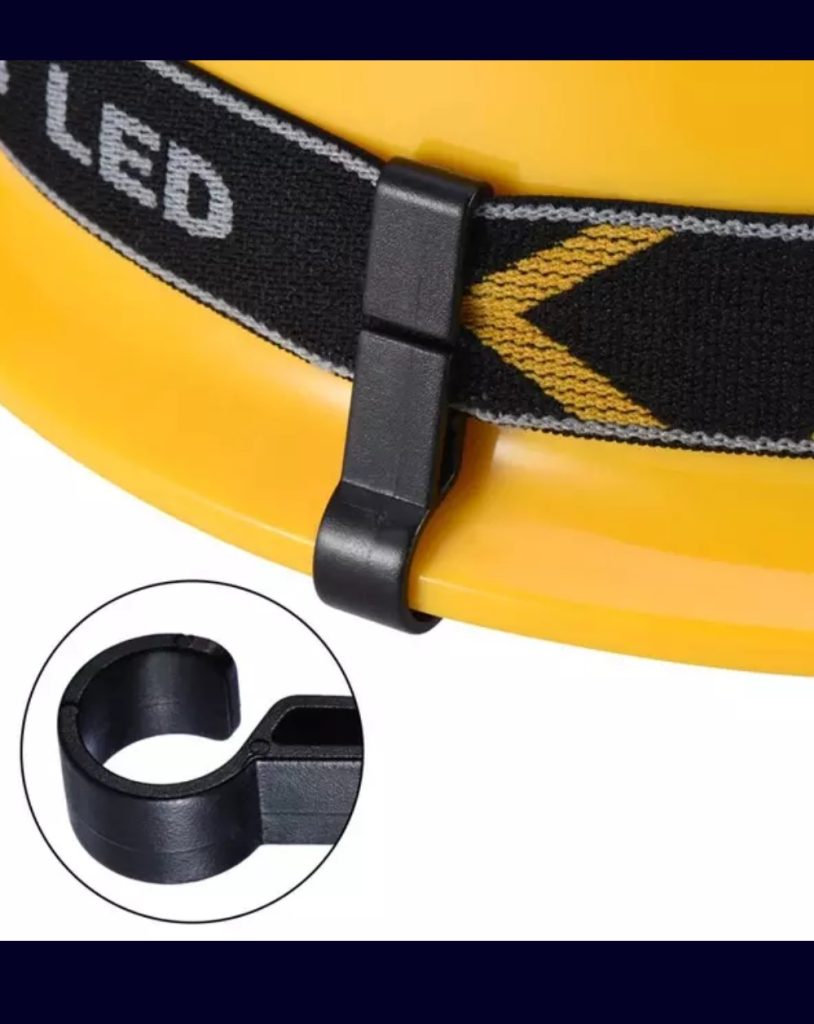 HEAD LAMP HARD HAT CLIPS Safe Rail Australia