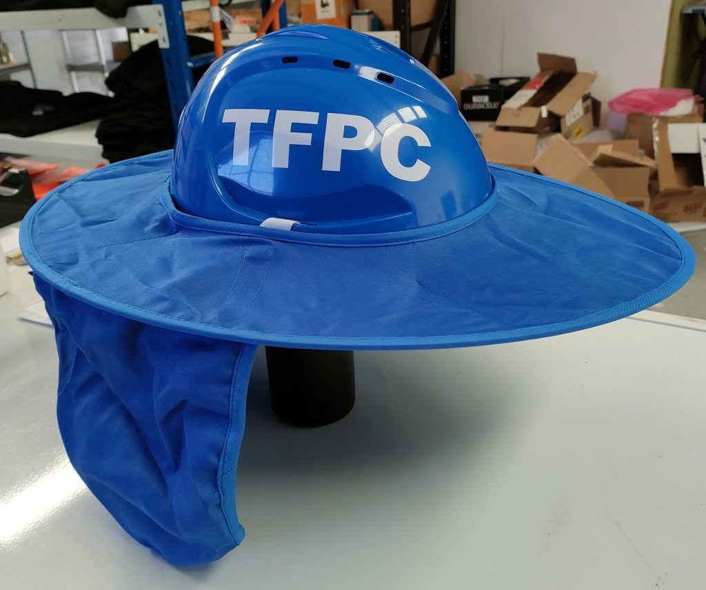 HARD HAT SUMMER BRIM Safe Rail Australia